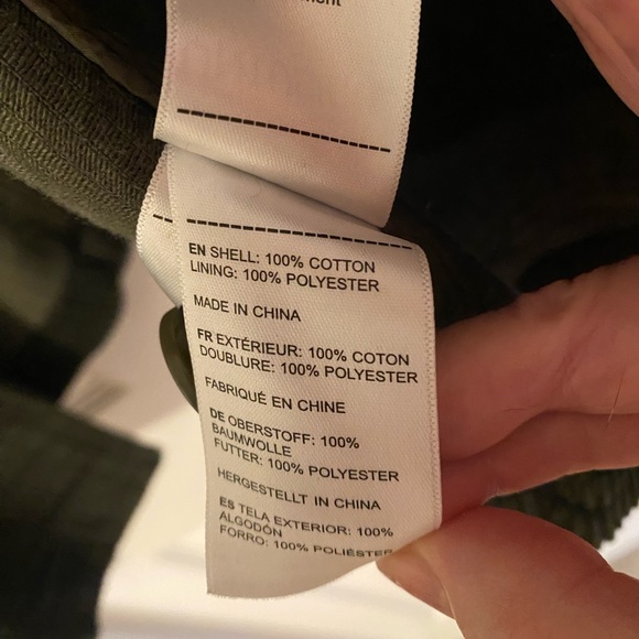 UNTUCKit Unisex Corduroy Shirt Jacket - Size Small - Picture 7 of 9